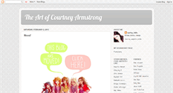 Desktop Screenshot of courtneyarmstrong.blogspot.com