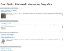 Tablet Screenshot of corexworld.blogspot.com