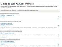Tablet Screenshot of elblogdejuanmanuelfernandez.blogspot.com