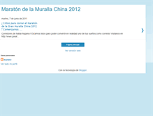 Tablet Screenshot of maratonmurallachina.blogspot.com