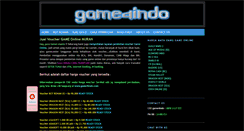 Desktop Screenshot of game4indo.blogspot.com