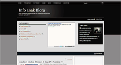 Desktop Screenshot of infoanakblora.blogspot.com