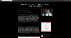 Desktop Screenshot of behindthebeat.blogspot.com