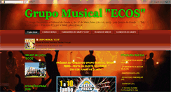 Desktop Screenshot of grupomusicalecos.blogspot.com