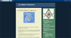 Desktop Screenshot of losangelesfreemasonry.blogspot.com