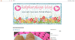 Desktop Screenshot of kalpkurabiye.blogspot.com