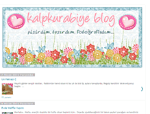 Tablet Screenshot of kalpkurabiye.blogspot.com