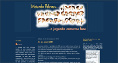 Desktop Screenshot of meiandopalavras.blogspot.com