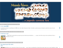 Tablet Screenshot of meiandopalavras.blogspot.com