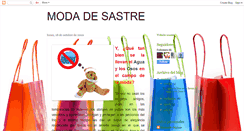 Desktop Screenshot of modadesastre.blogspot.com