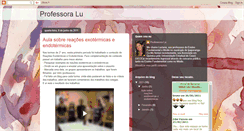 Desktop Screenshot of professoralurodrigues.blogspot.com