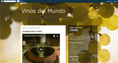 Desktop Screenshot of mejoresvinosdelmundo.blogspot.com