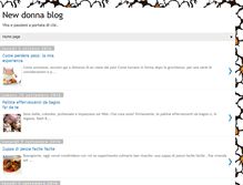 Tablet Screenshot of newdonnablog.blogspot.com