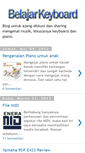 Mobile Screenshot of belajar-keyboard.blogspot.com
