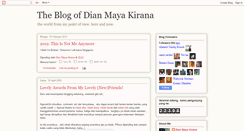 Desktop Screenshot of dianmayakirana.blogspot.com