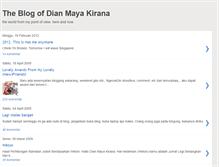 Tablet Screenshot of dianmayakirana.blogspot.com