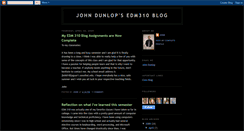 Desktop Screenshot of dunlopjedm310spring09.blogspot.com