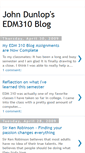 Mobile Screenshot of dunlopjedm310spring09.blogspot.com