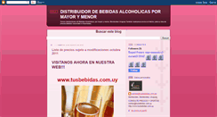 Desktop Screenshot of distribuidordebebidas.blogspot.com