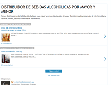 Tablet Screenshot of distribuidordebebidas.blogspot.com