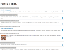 Tablet Screenshot of faith2three-09.blogspot.com