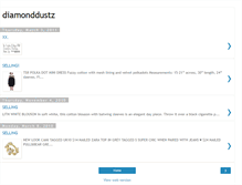 Tablet Screenshot of diamonddustz.blogspot.com
