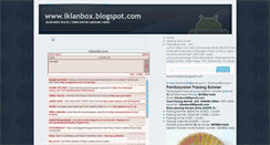 Desktop Screenshot of iklanbox.blogspot.com