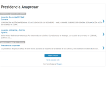 Tablet Screenshot of anaprosarpresidencia.blogspot.com