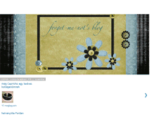 Tablet Screenshot of forget-me-not-kreativ.blogspot.com