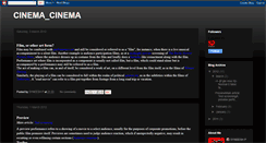 Desktop Screenshot of cinemasyka.blogspot.com