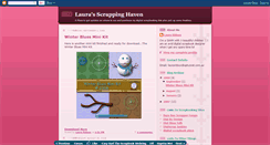 Desktop Screenshot of laurasscrappinghaven.blogspot.com