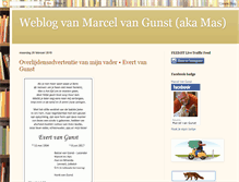 Tablet Screenshot of marcelvangunst.blogspot.com