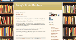 Desktop Screenshot of larrysbrainbubbles.blogspot.com