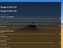 Tablet Screenshot of grupoapoyo.blogspot.com