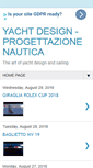 Mobile Screenshot of progettazionenautica.blogspot.com