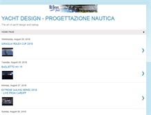 Tablet Screenshot of progettazionenautica.blogspot.com