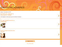 Tablet Screenshot of encontrahombres.blogspot.com