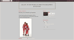Desktop Screenshot of alanschofieldphotographyevents.blogspot.com