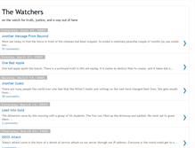 Tablet Screenshot of onthewatch.blogspot.com
