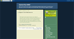 Desktop Screenshot of gamersvuemmo.blogspot.com