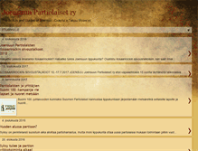 Tablet Screenshot of joensuunpartiolaiset.blogspot.com