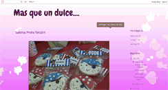 Desktop Screenshot of masqueundulce.blogspot.com