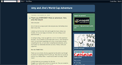 Desktop Screenshot of amyandjivesworldcup.blogspot.com