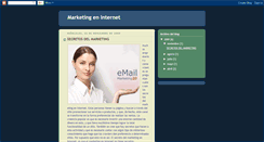 Desktop Screenshot of marketing-en-internet1.blogspot.com