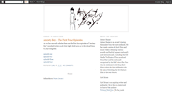 Desktop Screenshot of anxiety-boy.blogspot.com
