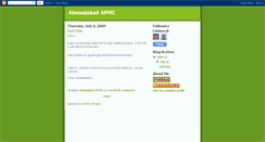 Desktop Screenshot of ahmedabadapmc.blogspot.com