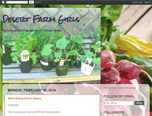 Tablet Screenshot of desertfarmgirls.blogspot.com