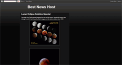 Desktop Screenshot of bestnewshost.blogspot.com