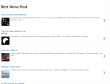 Tablet Screenshot of bestnewshost.blogspot.com