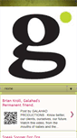 Mobile Screenshot of galahadproductions.blogspot.com